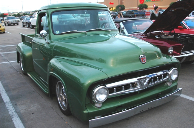 Nice green Ford truck